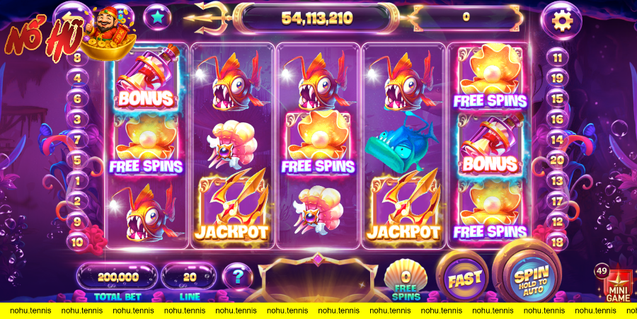 giao diện trò chơi slot Thủy cung tại sunwin